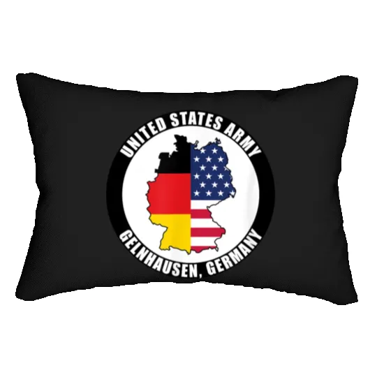 Germany United States Army Military Veteran Lumbar Pillows
