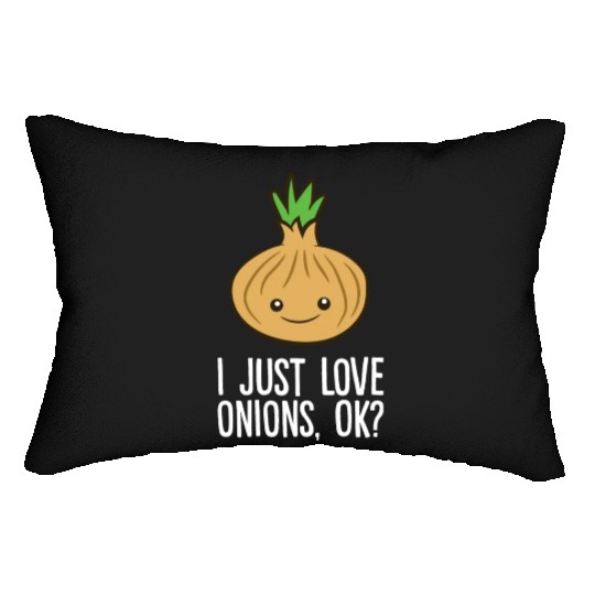 Onion - I just love onions, ok? Lumbar Pillows