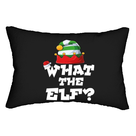 Gamer Elf Family Matching Christmas Group Pajama Lumbar Pillows