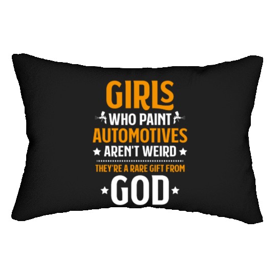 Automotive Painter Car Painter Vehicle Painter Lumbar Pillows