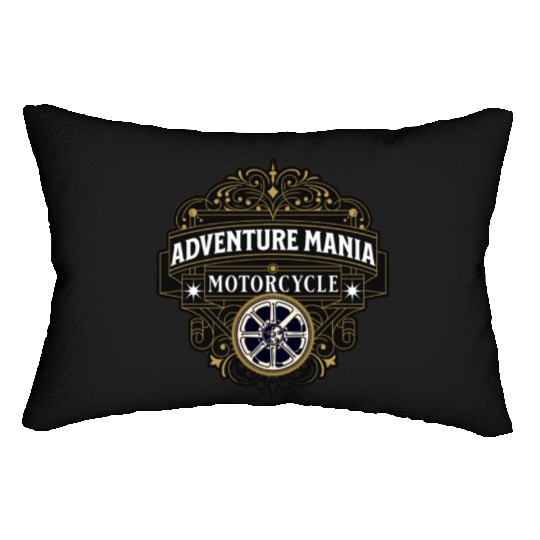 Motorcycle Adventure Mania Lumbar Pillows