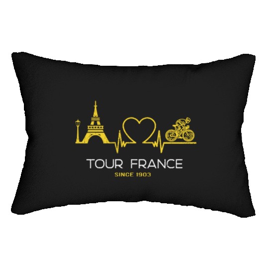 Tour France Bike Jersey Colors France Race Cycling Lumbar Pillows