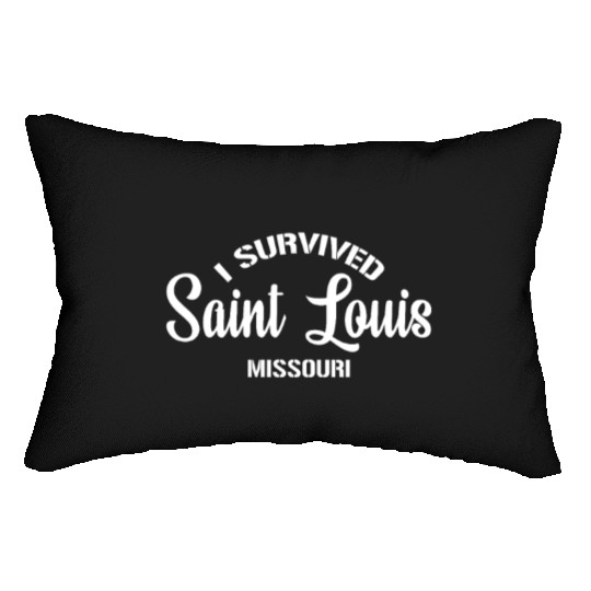 I Survived Saint Louis Moving From Missouri Lumbar Pillows