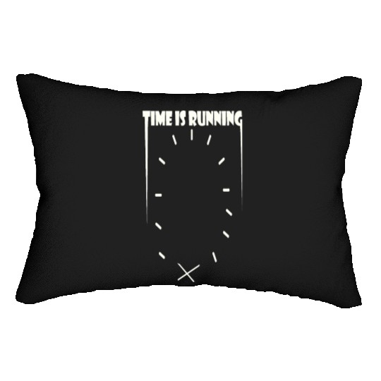 Time Is Running Lumbar Pillows