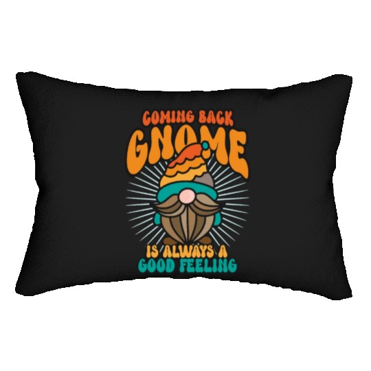 Garden Gnomes Gnome Lover Funny Gnome Gardening Lumbar Pillows