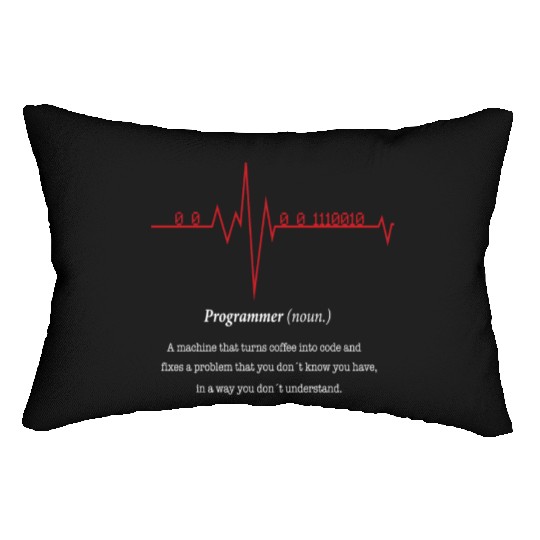 Programmer Heartbeat Lumbar Pillows