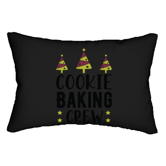 Cookie Baking Crew Lumbar Pillows