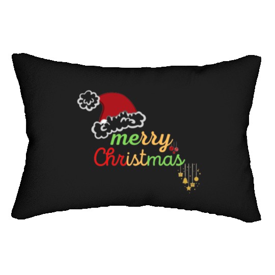 merry christmas yall winter Lumbar Pillows