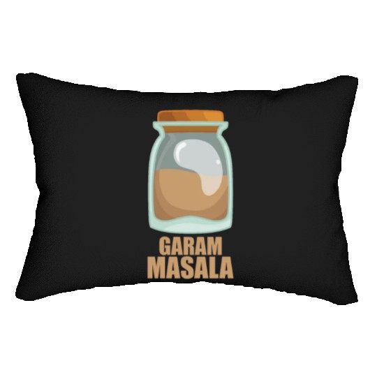 Garam Masala Spice Flavor Food Cooking Lumbar Pillows