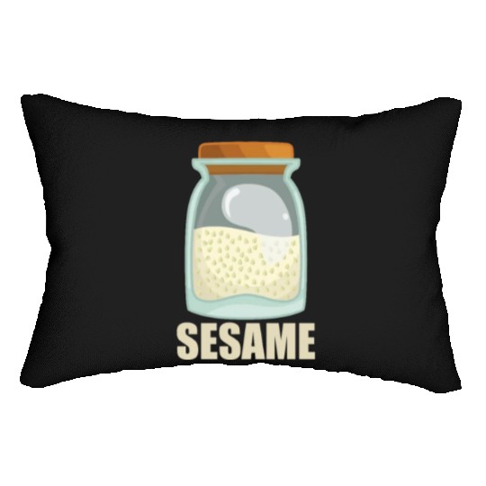 Sesame Spice Flavor Food Cooking Lumbar Pillows
