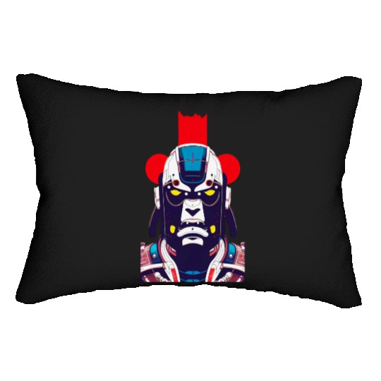 Gorilla Samurai Lumbar Pillows