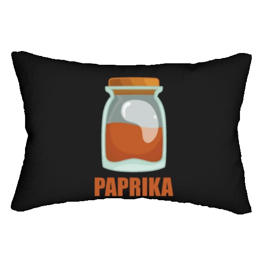 Paprika Spice Flavor Food Cooking Lumbar Pillows