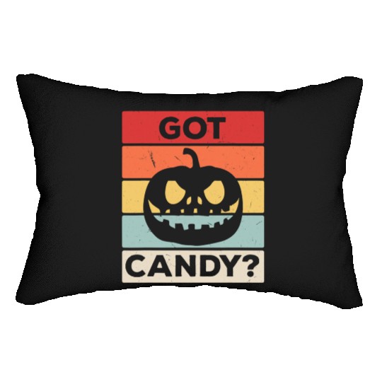 Got Candy Trick Or Treat Pumpkin Jack Lumbar Pillows