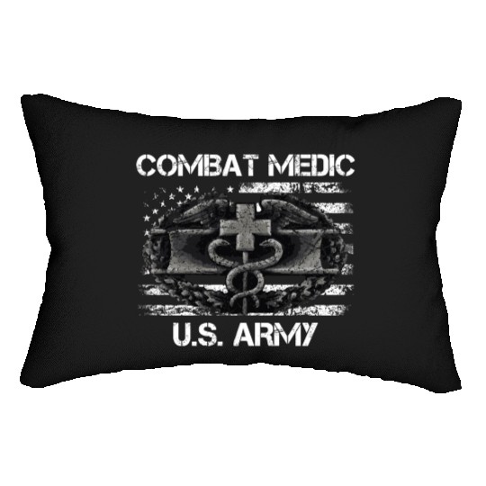 Us Army Combat Medic U.S Army Veteran Lumbar Pillows