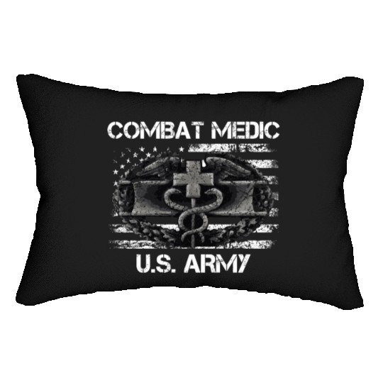 Us Army Combat Medic U.S Army Veteran Lumbar Pillows