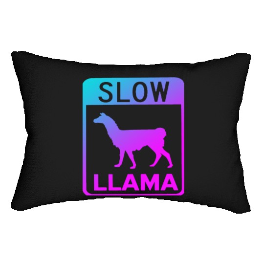 Phish Slow Llama Lumbar Pillows