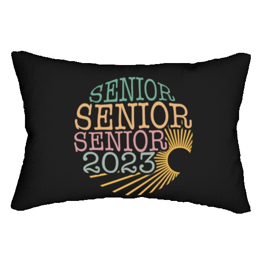 Graduation Lumbar Pillows, Senior Class Of 2023 Floral
