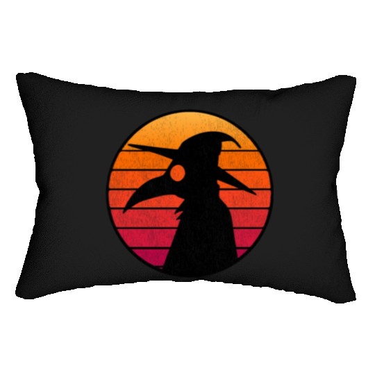 The Plague Doctor Costume Kids Retro Sun Plague Lumbar Pillows