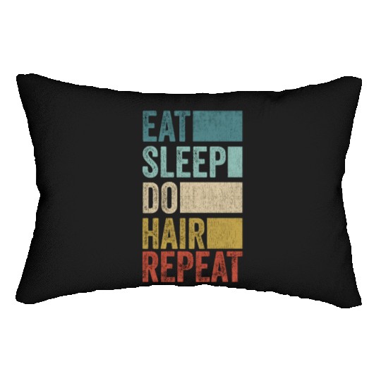 Funny Cosmetologist Hairdresser Hairstylist Lumbar Pillows