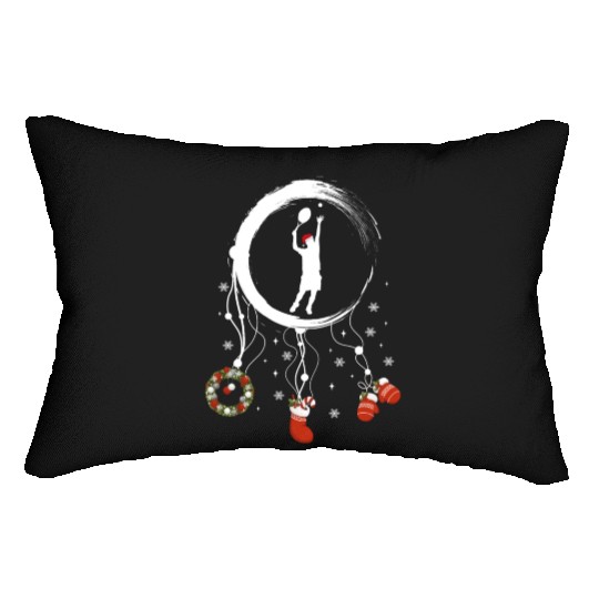 Winter dreamcatcher Christmas Tennis Lumbar Pillows