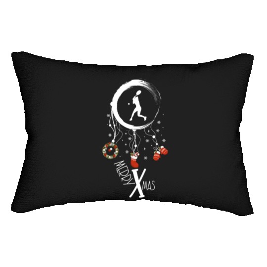 Winter dreamcatcher Christmas Tennis Lumbar Pillows