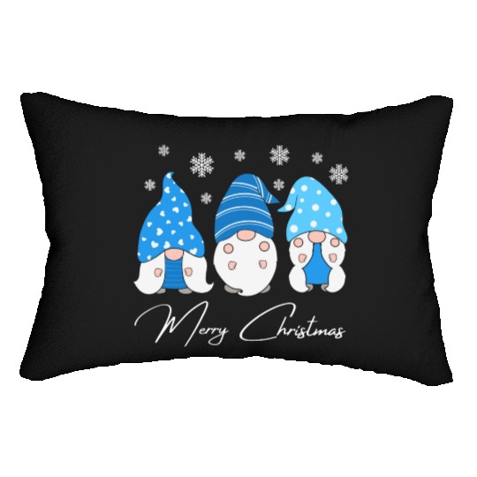 Gnomes family Lumbar Pillows Christmas Lumbar Pillows 2022 winter