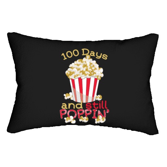 Teacher Student 100th Day 100 Days Of School Pop Lumbar Pillows