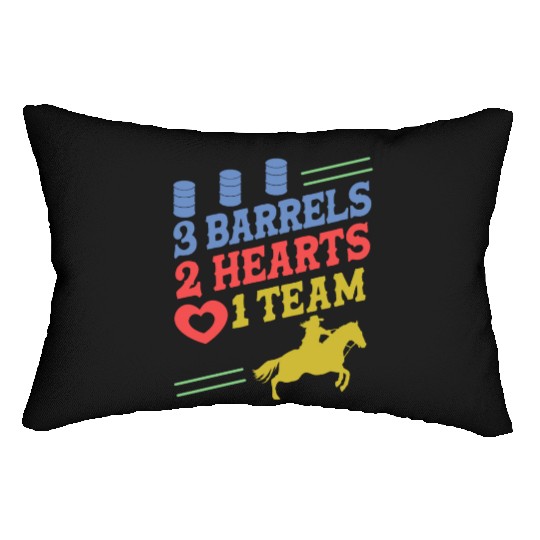 Barrel Racing Lumbar Pillows