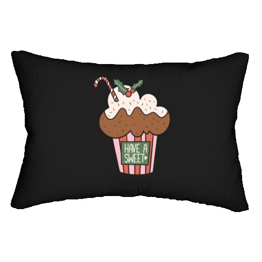Have a Sweet Christmas Hot Chocolate Lumbar Pillows