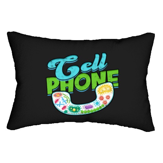 Cell phone Biology Science Cellular Biologist Lumbar Pillows
