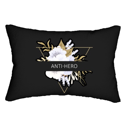 Anti-Hero Flower Text Gift Music Fan Lover Lumbar Pillows
