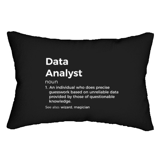 Data Analyst Definition Lumbar Pillows