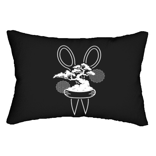 Bonsai Scissors Tree Garden Lumbar Pillows
