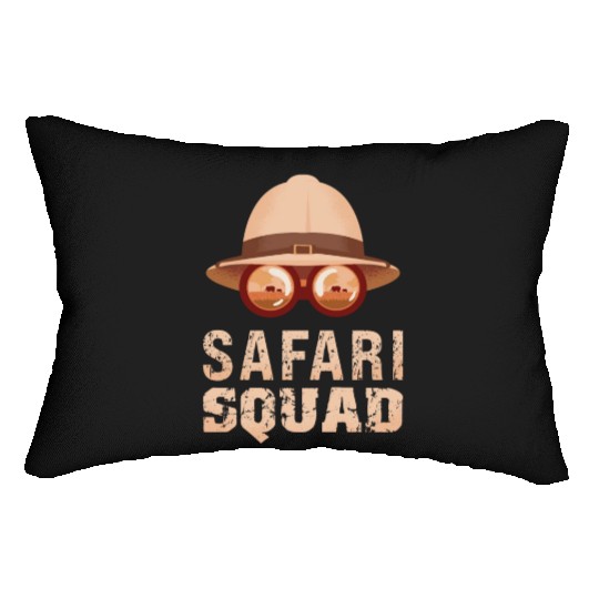 Safari Mode - African Safari Adenventures Lumbar Pillows