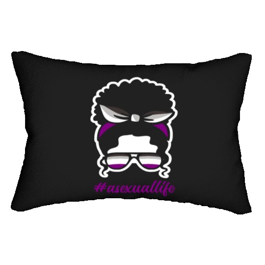 Asexual Woman Women Gift Lumbar Pillows