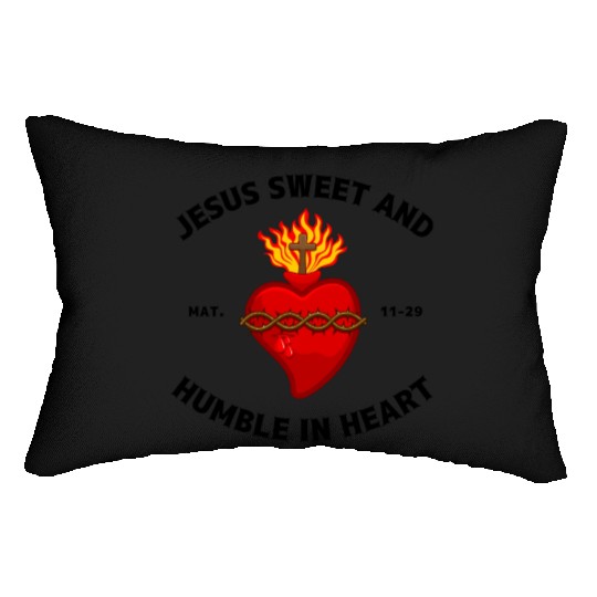 Sacred Heart of Jesus Lumbar Pillows