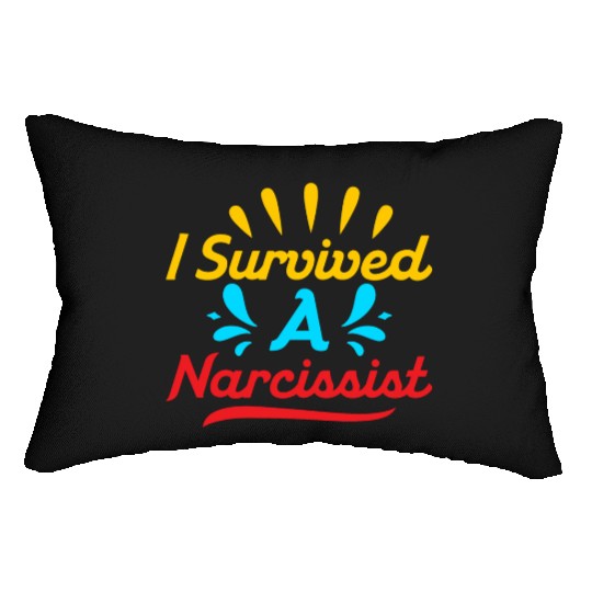 I Survived A Narcissist Divorcee Divorce Women Lumbar Pillows