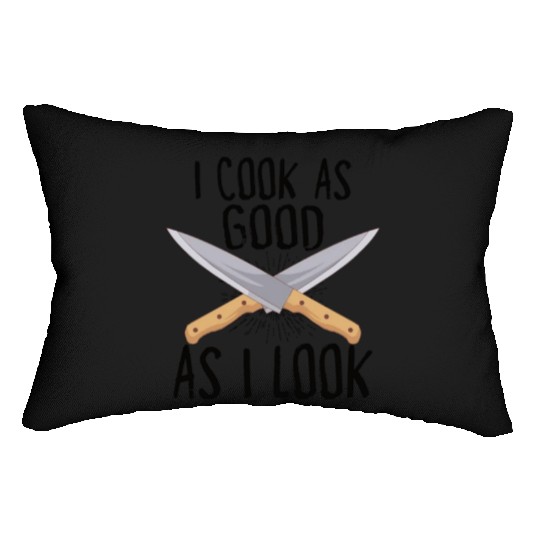 Chef Cook Kitchen Restaurant Knives Cookout Lumbar Pillows
