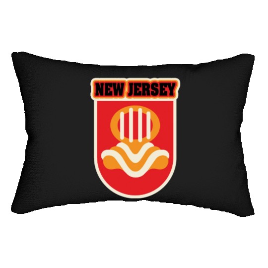 US States NEW JERSEY Lumbar Pillows