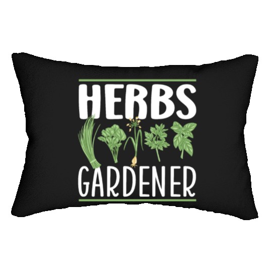 Herbs Gardener Herb Herbalist Herbalism Gardening Lumbar Pillows