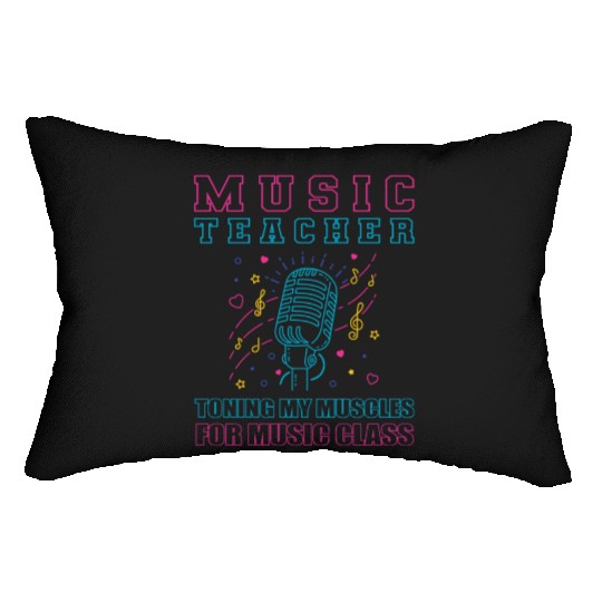 Music Teacher Lumbar Pillows