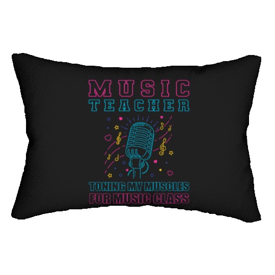 Music Teacher Lumbar Pillows