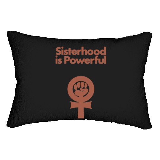 Sisterhood is Powerful Lumbar Pillows