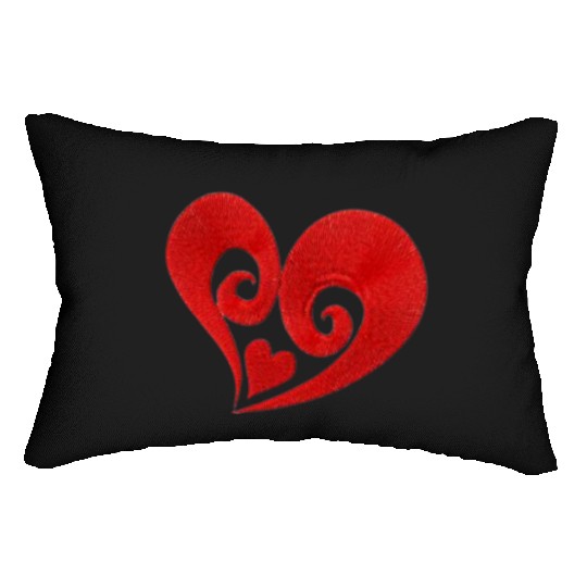 LOVE, LOVE, LOVE. Hearts and Love. Lumbar Pillows
