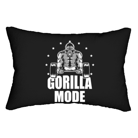 Gorilla Mode Monkey Whisperer Animal Zookeeper Lumbar Pillows