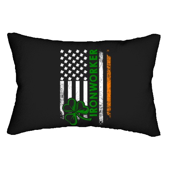 Im An Irish Ironworker Ironworker Lumbar Pillows