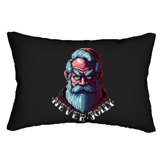 Grumpy Santa Lumbar Pillows