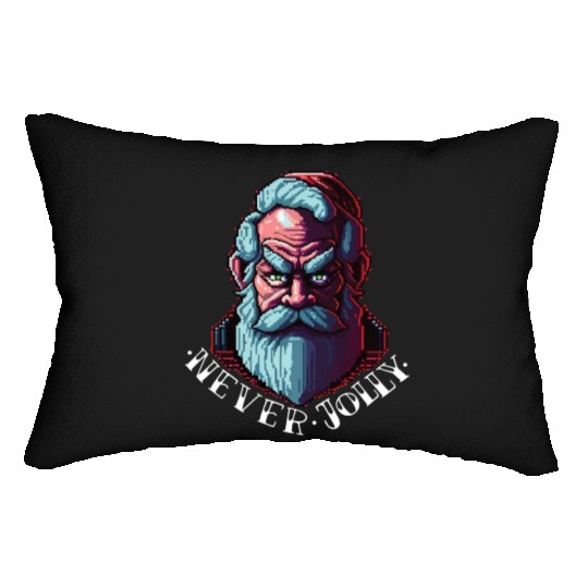 Grumpy Santa Lumbar Pillows