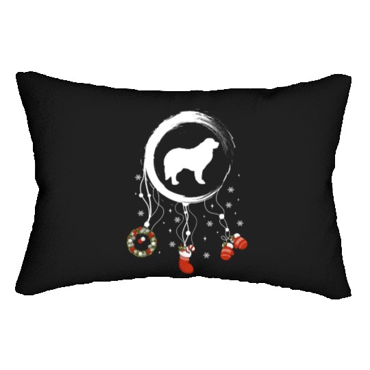 dog dreamcatcher Christmas Great Pyrenees Lumbar Pillows
