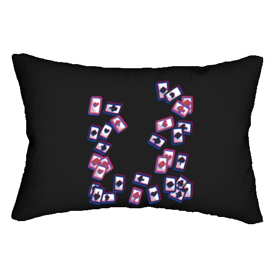 Playing card card game board game Lumbar Pillows